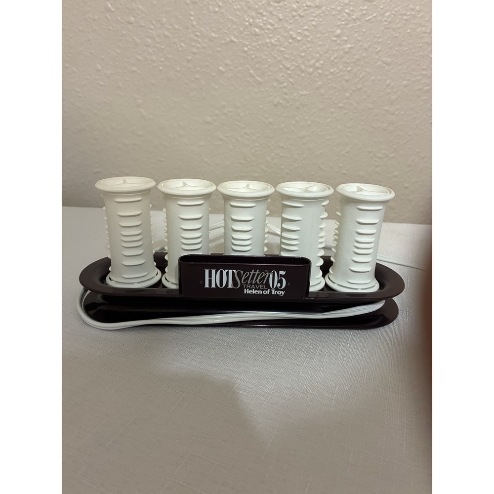 Hot Setter Travel 05 Helen Of Troy Travel Size Rollers Hair Curlers, Working